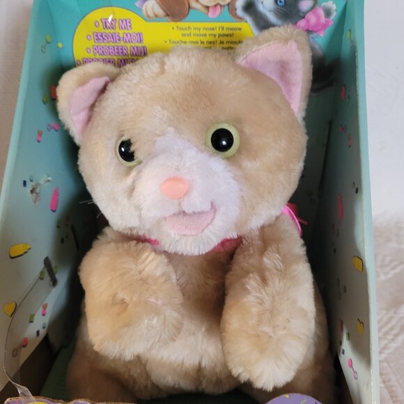 Vintage 1994 Tyco Playtime Kitties Stk # 1728-3 Kitty Kitten Coco WORKS - Picture 17 of 17